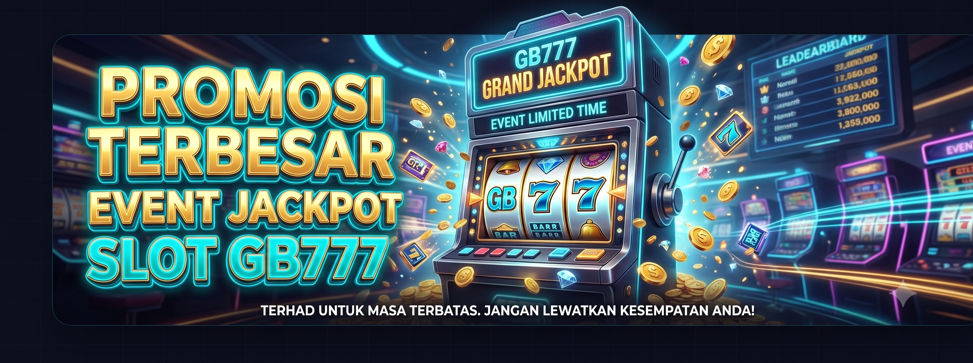 Promosi Terbesar Event Jackpot Slot GB777
